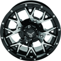 QuadBoss, QuadBoss Barbwire 14x7 Aluminum Wheels - Part Number 608574