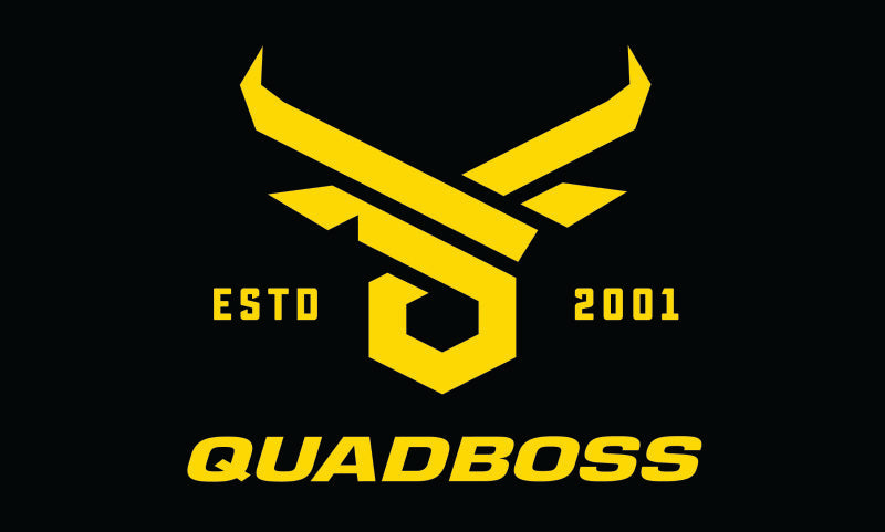 QuadBoss, QuadBoss 3x5 PowerSports Pole Flag with Logo Display