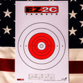 EZ2C Targets Style 12: Paper Shooting Targets for B16 11"x17" USA MADE