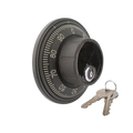 Big Red Key Locking Dial Combination Lock