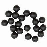 Rubber beads 8mm (pack of 25