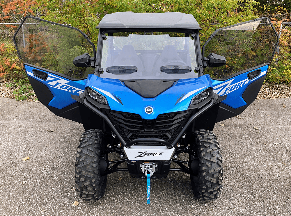 Spike CF Moto Z-Force 800-950 Trail Vented Polycarbonate Upper Doors Kit (Tinted)
