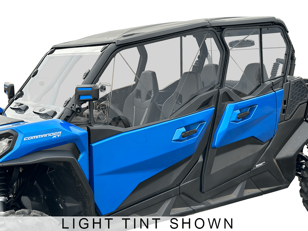 Spike Can-Am Commander MAX Venting Polycarbonate Upper Doors Kit