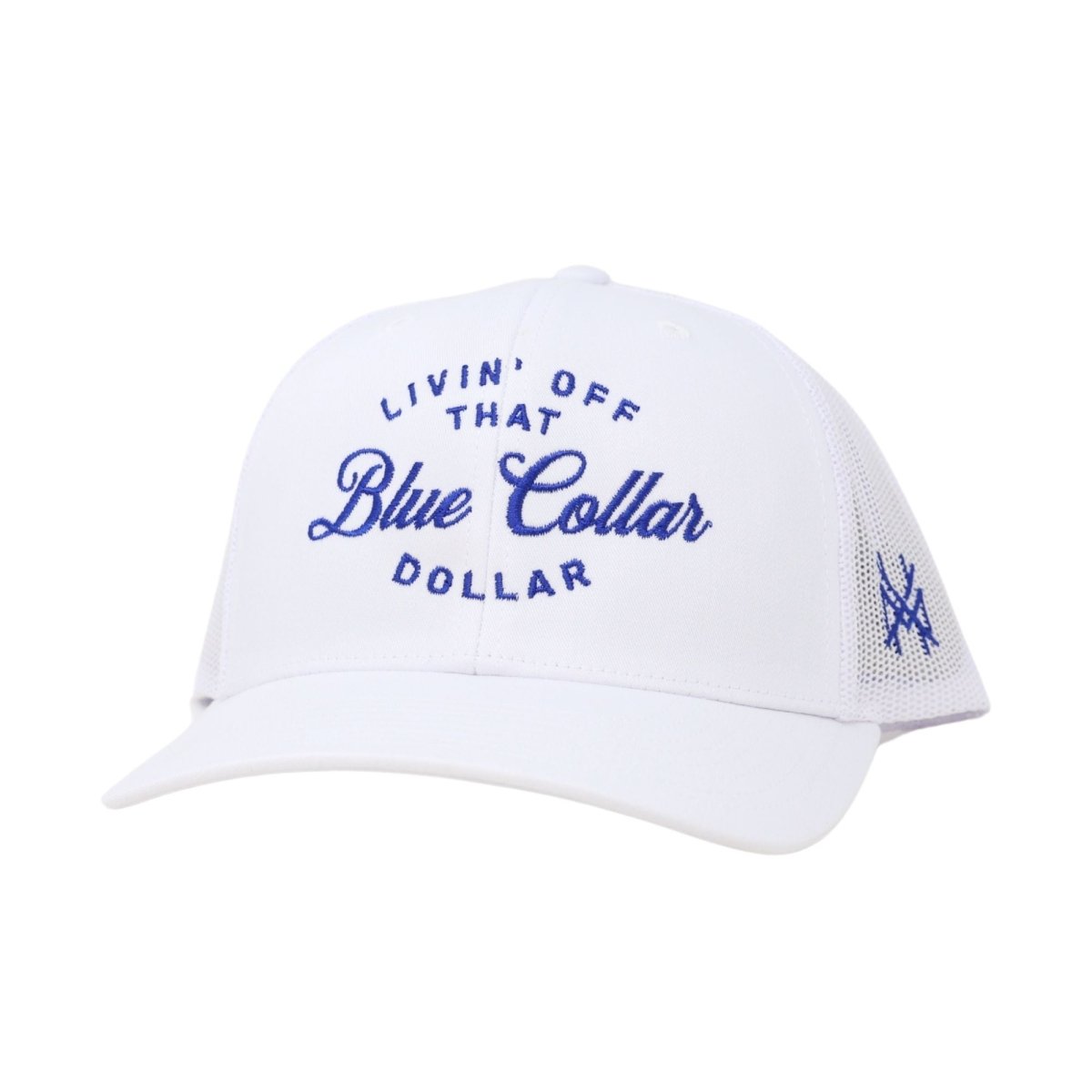 Blue Collar Dollar Trucker Hat - Snapback Workwear Cap