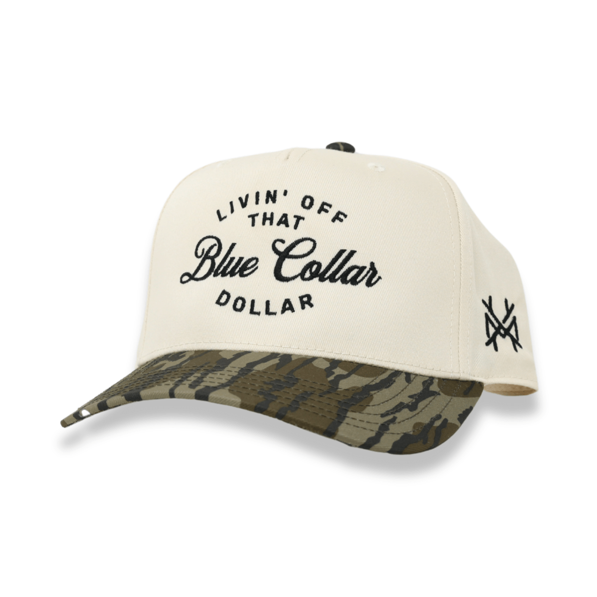Blue Collar Dollar Trucker Hat - Snapback Workwear Cap
