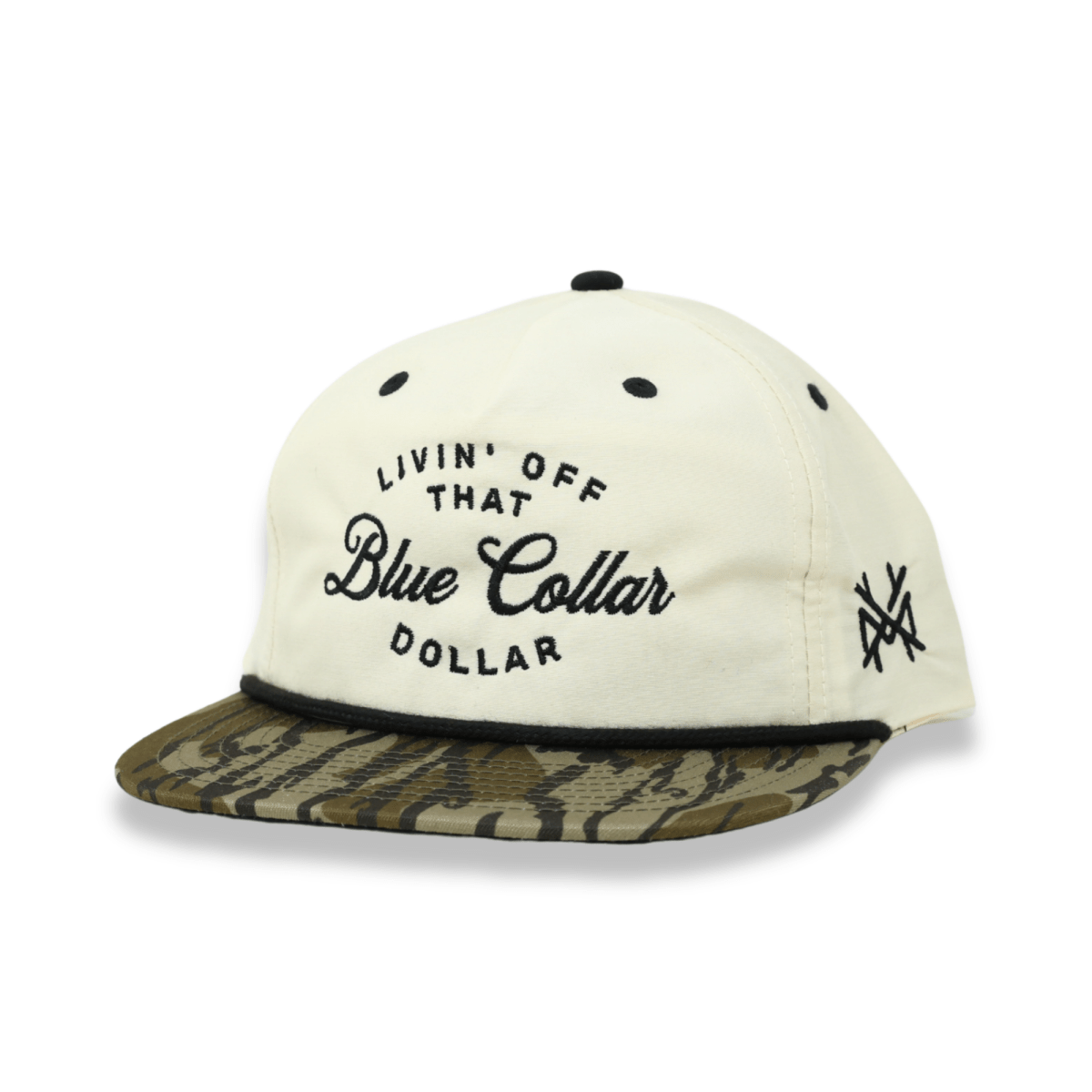 Blue Collar Dollar Trucker Hat - Snapback Workwear Cap