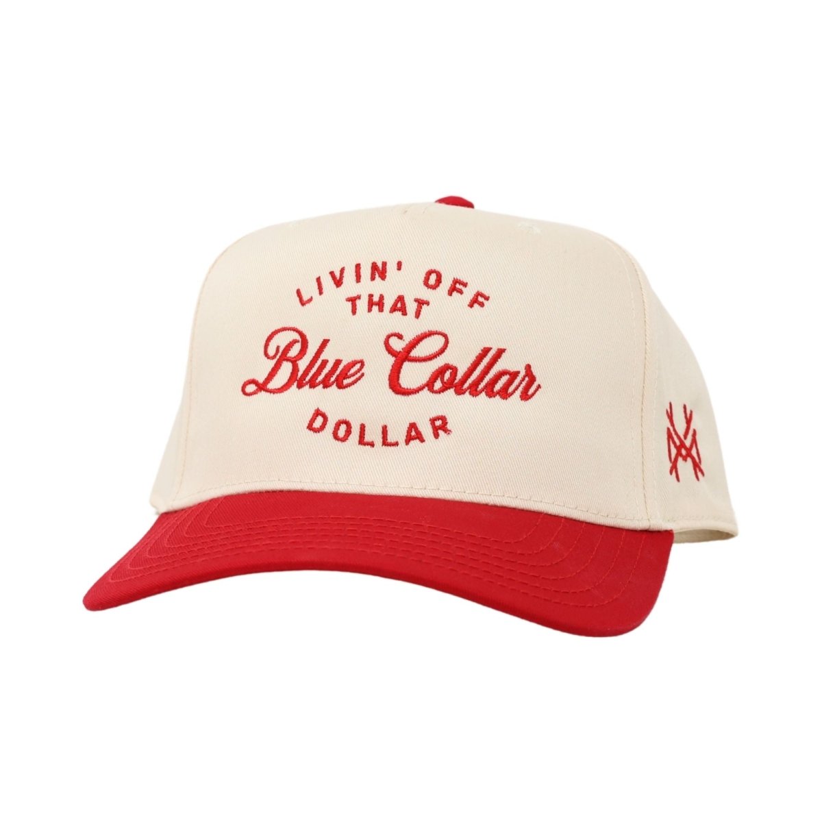 Blue Collar Dollar Trucker Hat - Snapback Workwear Cap