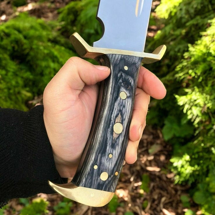 Custom Handmade Best Bowie Knife – 16" D2 Steel