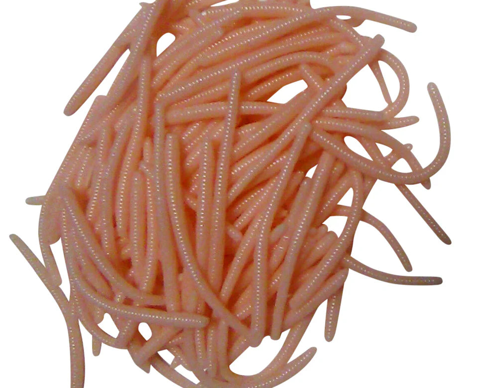 Custom trout worms