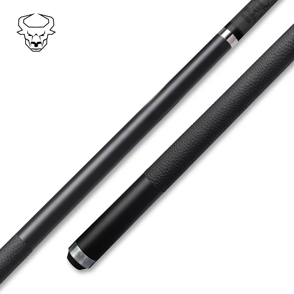 "Bull Carbon" Matte Maple with Leather Lore Wrap - Butt only