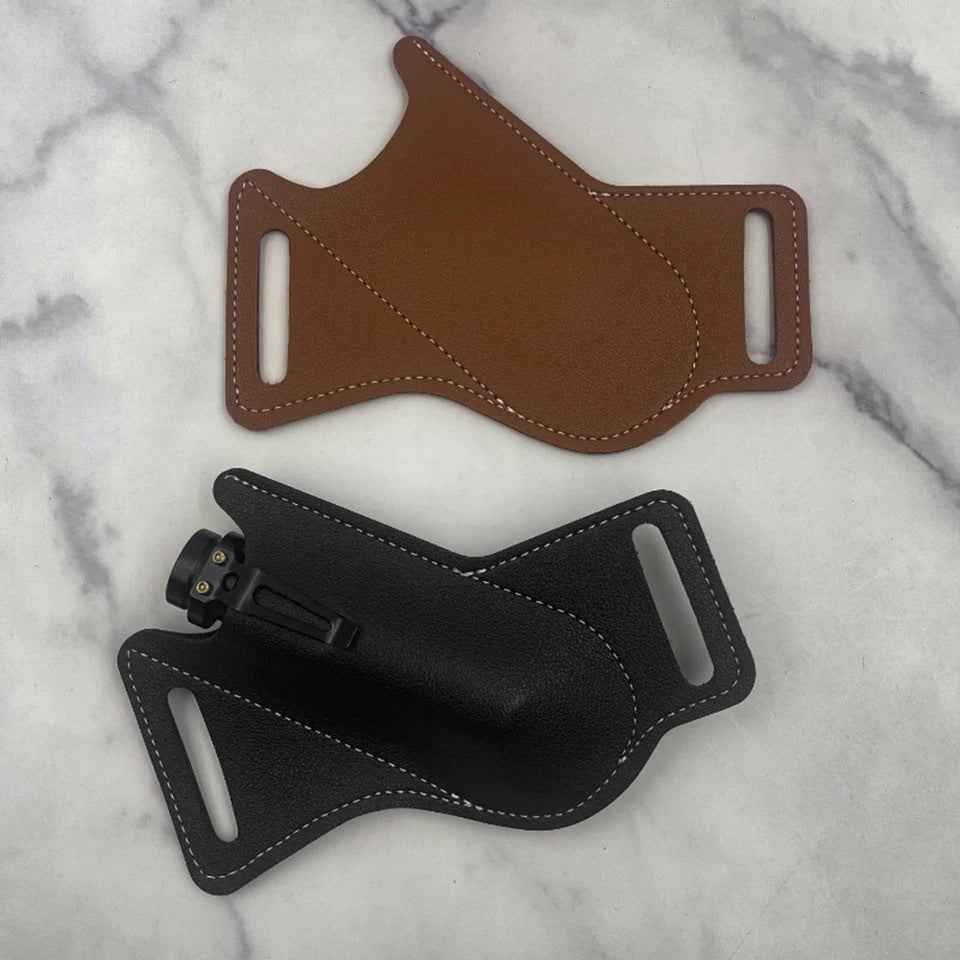 Tactical Cowhide Knife Sleeve for Ultimate Protection and Style