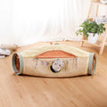 Cat Net Red Cat Litter Roll Totoro Toys Drilling Hole Cat Supplies