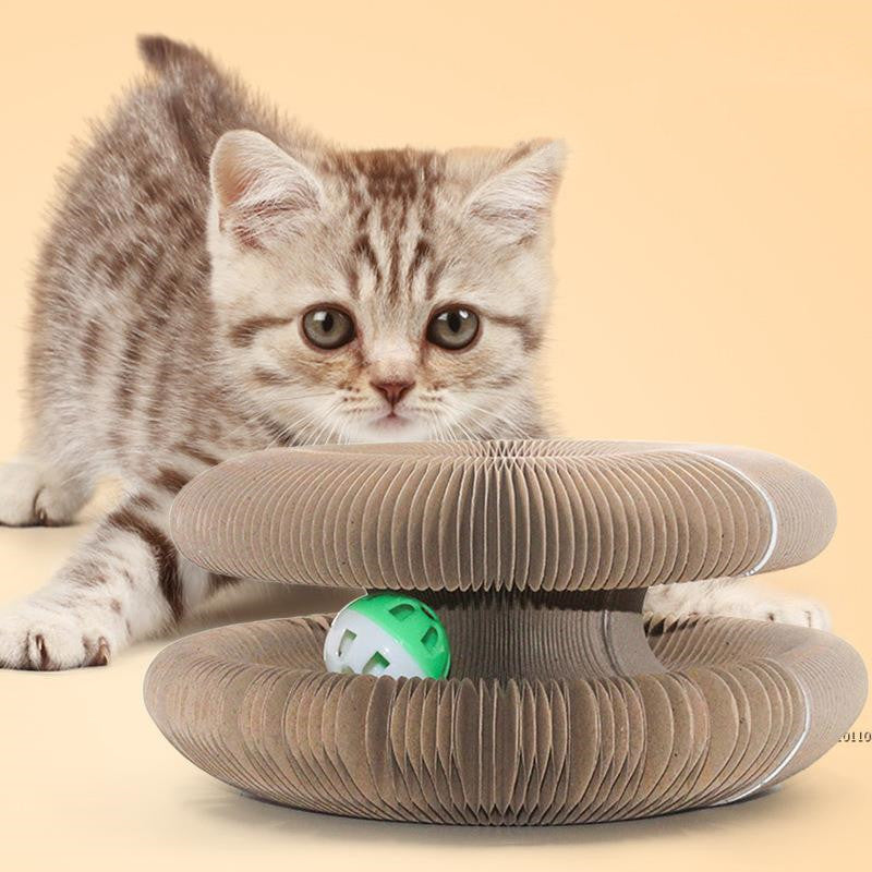Organ Cat Scratch Board Corrugated Paper Wear-resistant No Chip Shedding