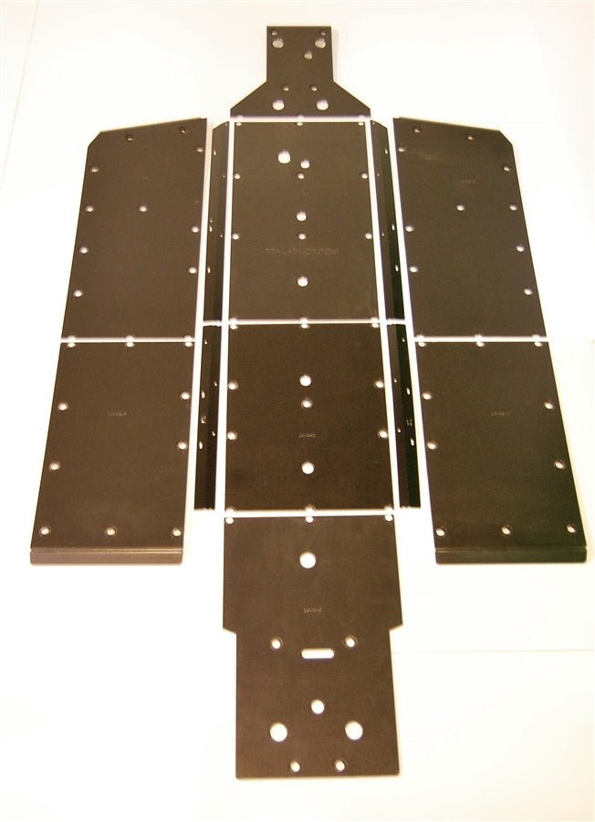Trail Armor Full Skids with Integrated Sliders for 2014-21 Yamaha Viking VI Model