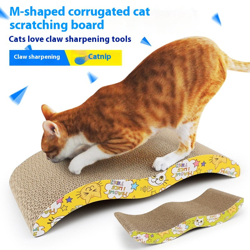 Cat Scratch Board Leather Taobao Integrated Corrugated Paper Grinding Claw