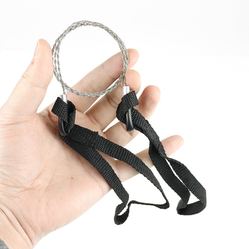 Field Survival Wire Saw for Outdoor Adventure and Emergency Preparedness