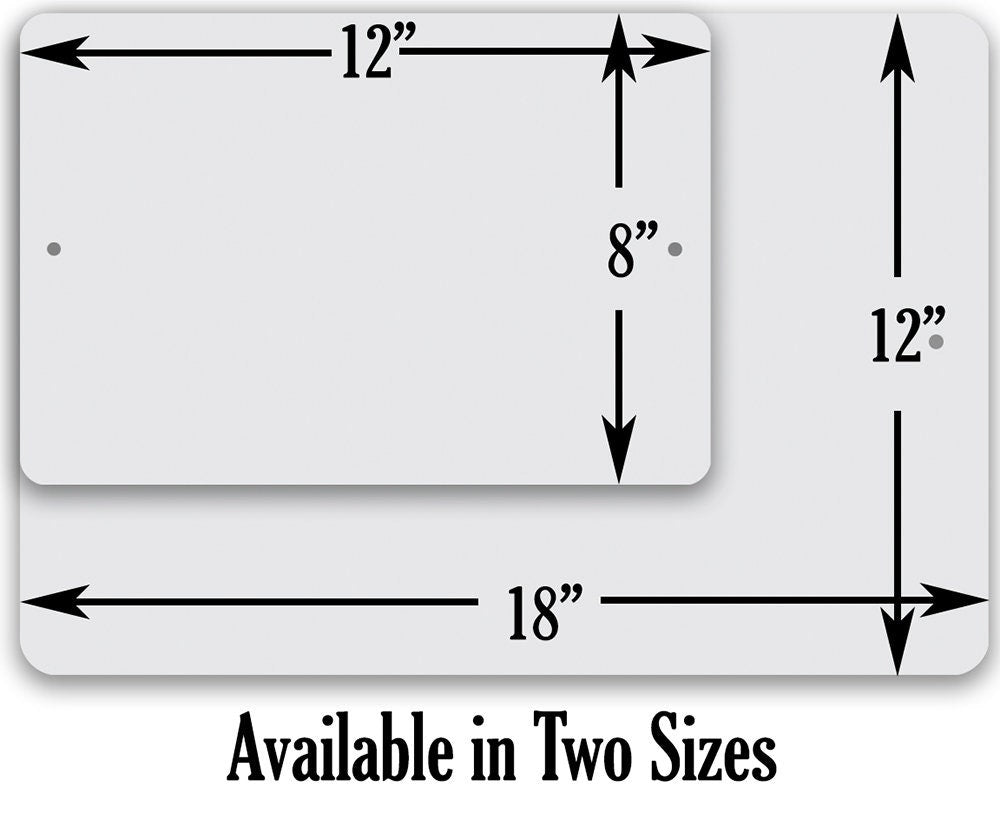 Camo Flag Hunting - Metal Sign