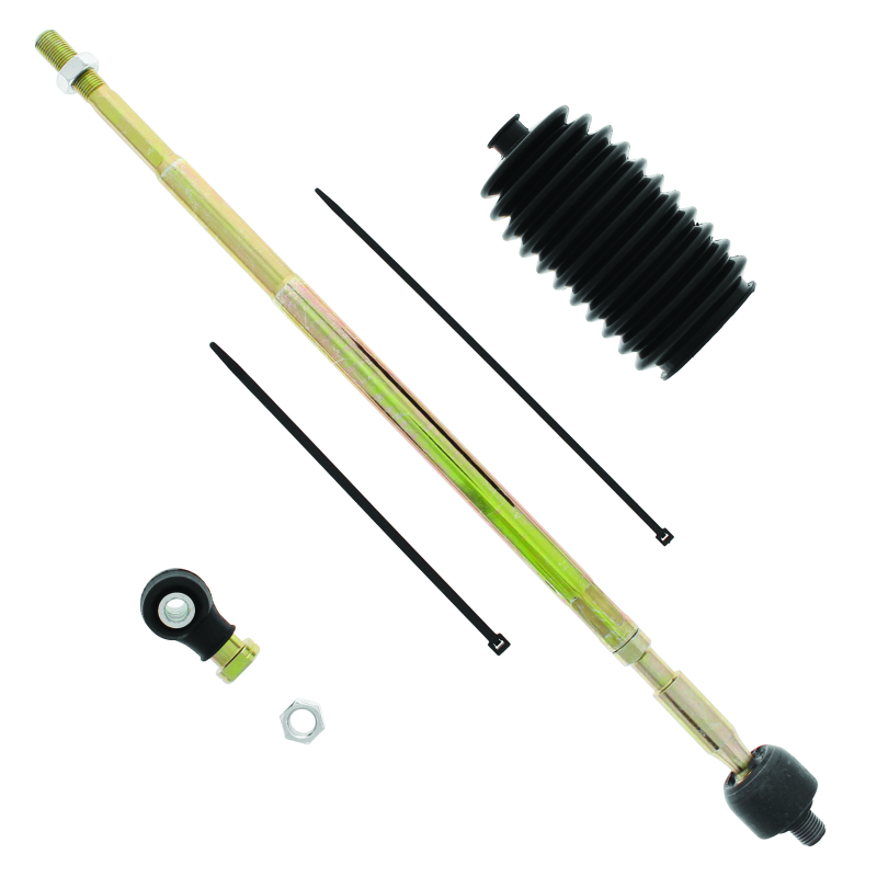QuadBoss, QuadBoss 12-14 Polaris RZR XP 4 900 Steering Rack Tie Rod Assembly Kit - Left Inner & Outer