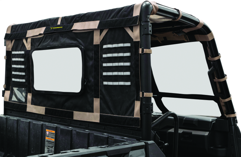 QuadBoss, QuadBoss 375791 Polycarbonate Rear Window for Polaris Ranger XP & Crew Models