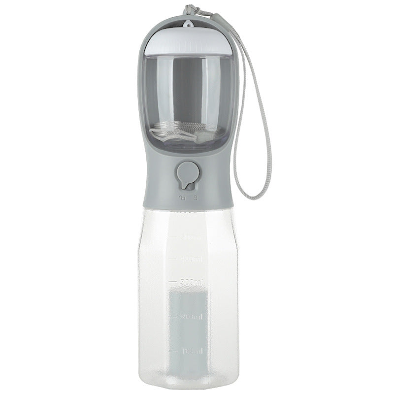 Pet Dog Three-in-one Portable Garbage Bag Filter Multifunctional Water Cup