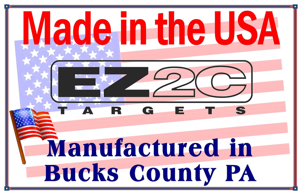 200 EZ2C Targets Most Popular 5 Styles Paper Targets Bundle 11"x17" USA MADE