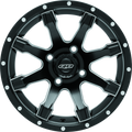 QuadBoss, QuadBoss Grinder 14x7 PowerSports Wheels - 4/110 Bolt Pattern, 5+2 Offset