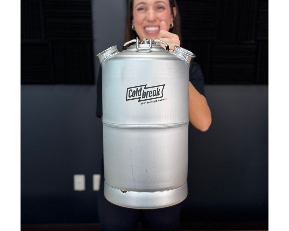 Keg, 4-Gallon Cleaning, Dual Head