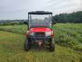Coleman UT400/HiSun HS 400 - 2 Pc Windshield w/Clamp, Hard Coat and Vent Options