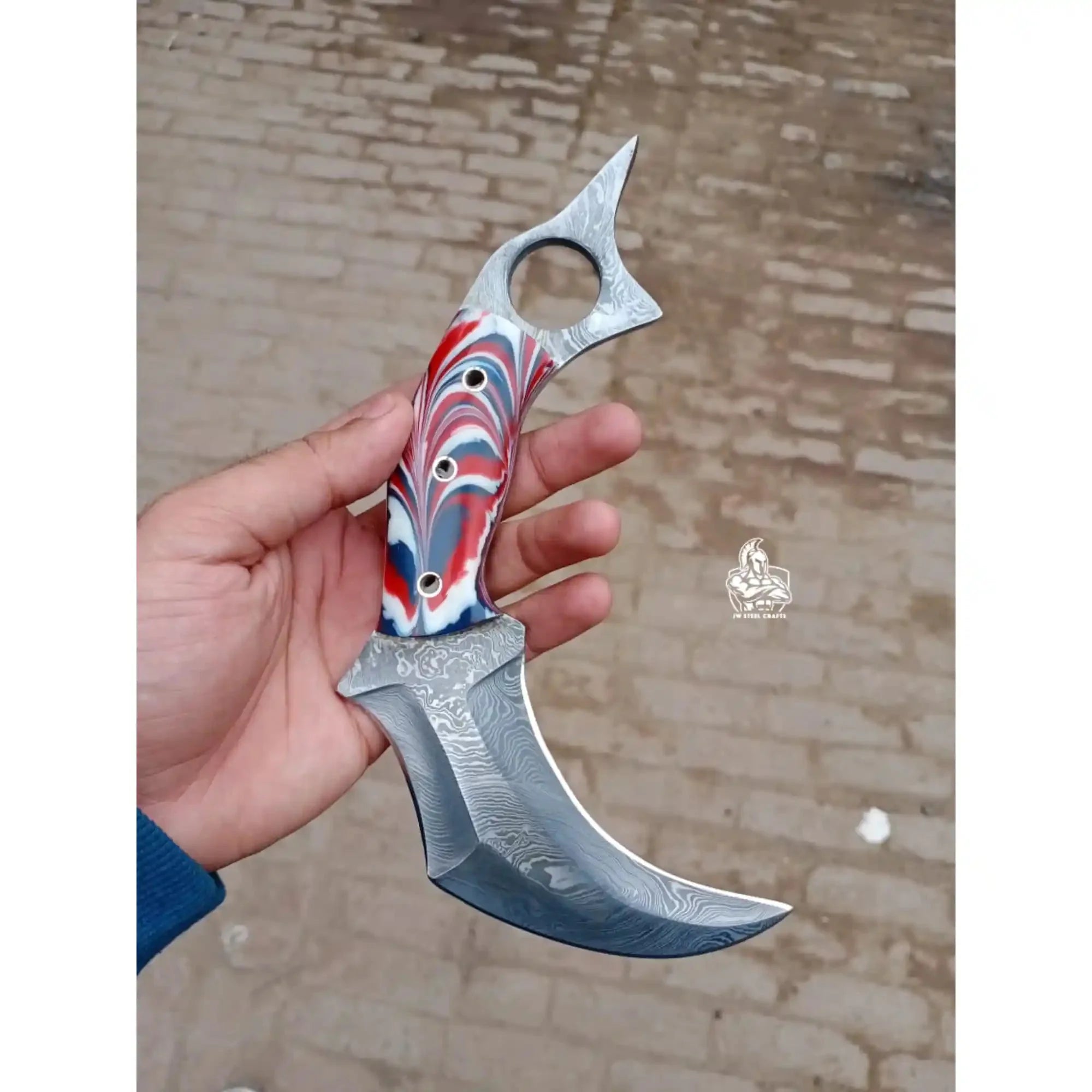 Custom Hand Forged Du Hoc Karambit Knife