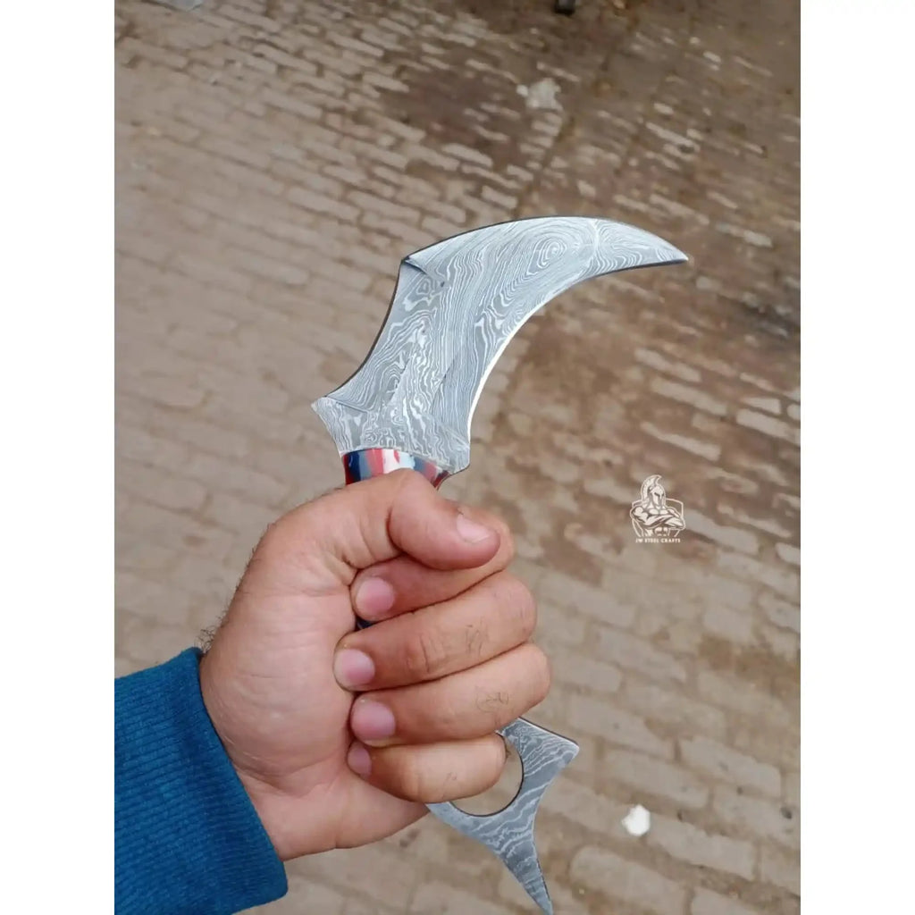 Custom Hand Forged Du Hoc Karambit Knife