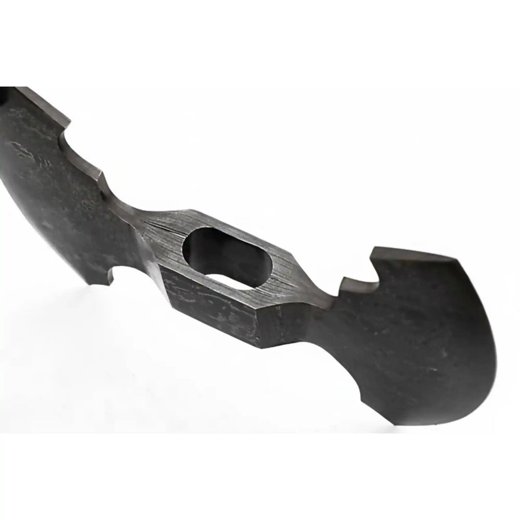 Custom Handmade Damascus Steel Double Headed Blank Axe Head – Functional Viking Tomahawk Blank for Custom Handle Builds | JW SteelCrafts