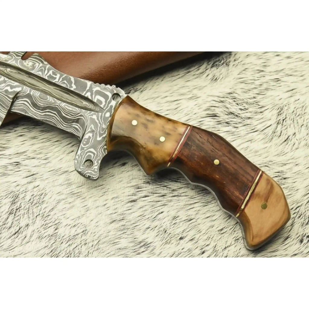 Custom Handmade HUNTING TRACKER Tactical Hunter Blade Survival