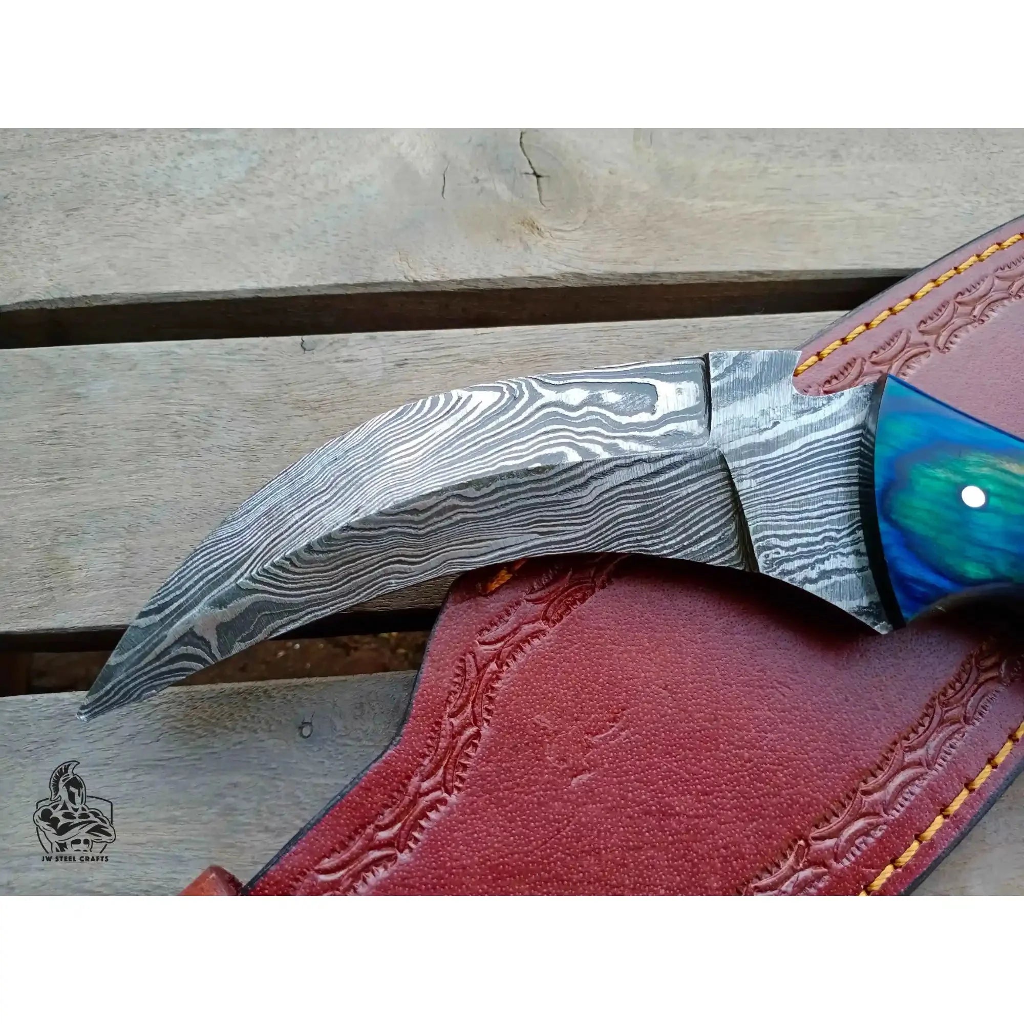 Custom made Hand forged Karambit Knife