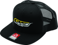 QuadBoss, QuadBoss Logo Flatbill Cap - Classic Truckers Style with Adjustable Snapback