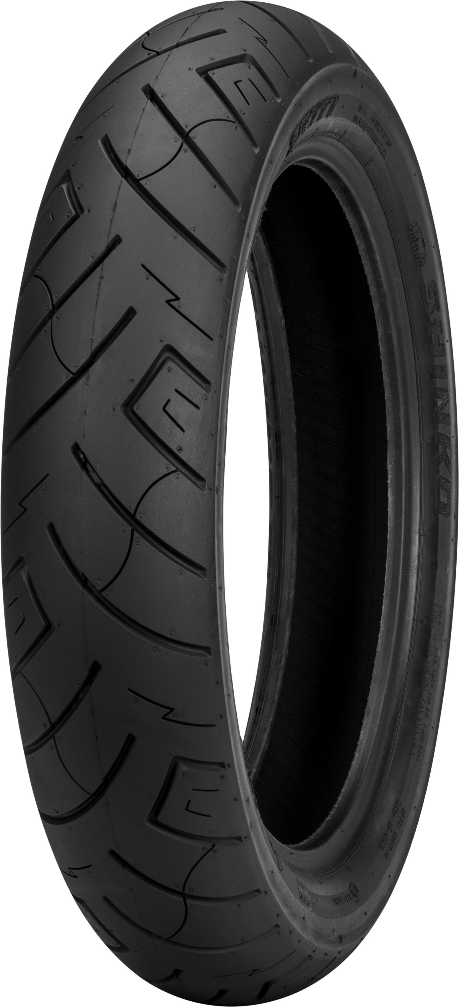SHINKO, Shinko Tire 777 Cruiser HD Front 130/90B16 73H B/Bias TL Reflective for Motorcycles
