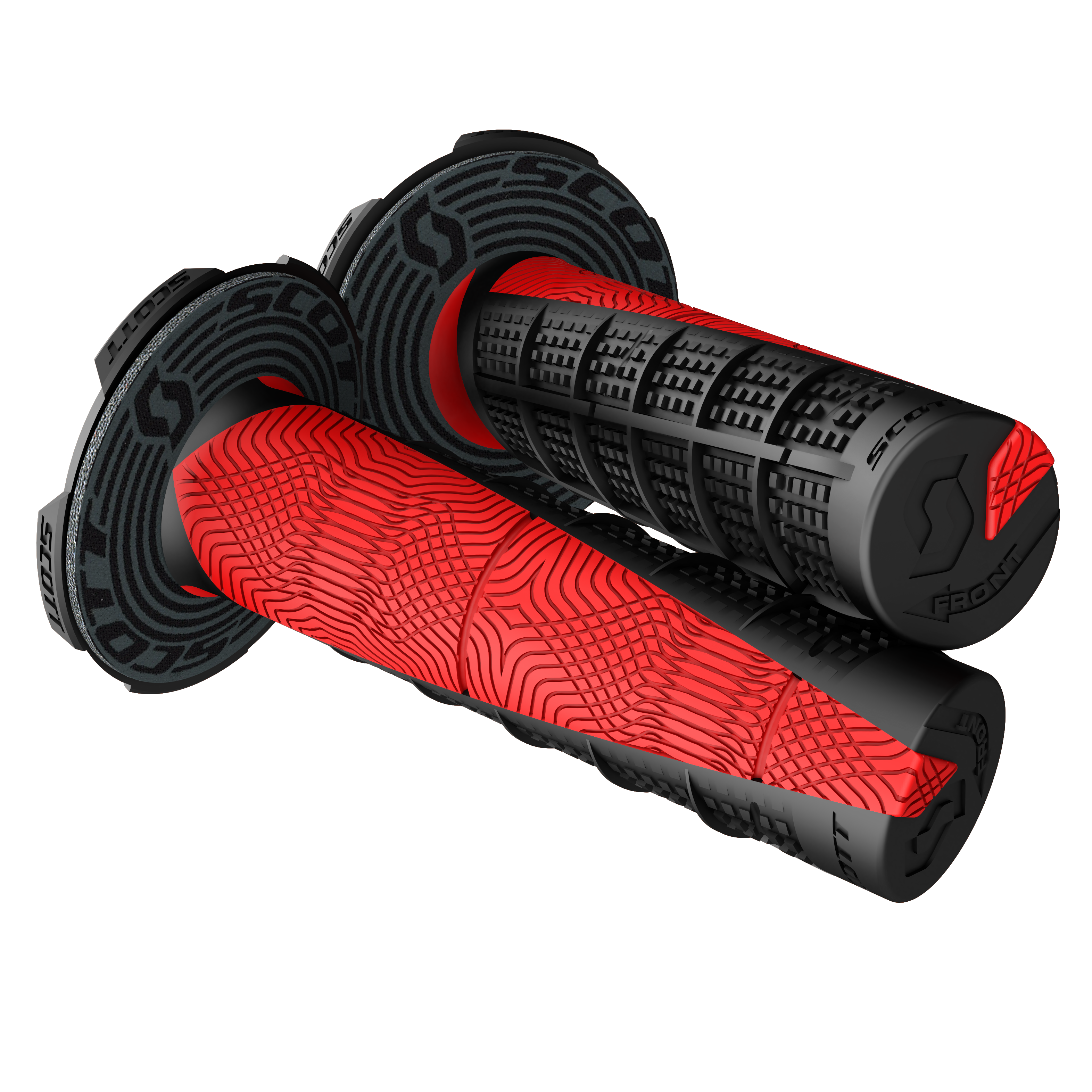 SCOTT Grips - Deuce - Black/Red 219627-4948