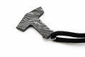 DE-0014 Custom Handmade Damascus steel Viking pendant /Thor Hammer Pendant/Jeweller