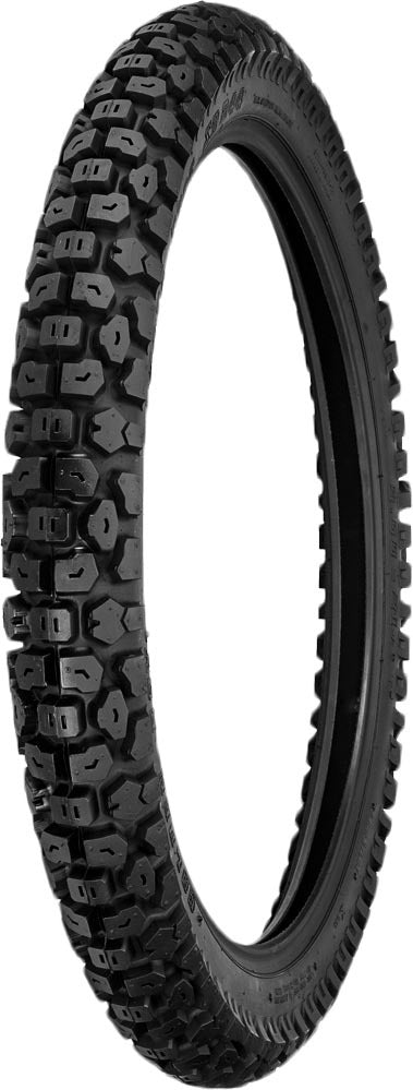 SHINKO, Shinko 244 Series 3.00-17 Dual Purpose Tire for Street and Trail – Front/Rear