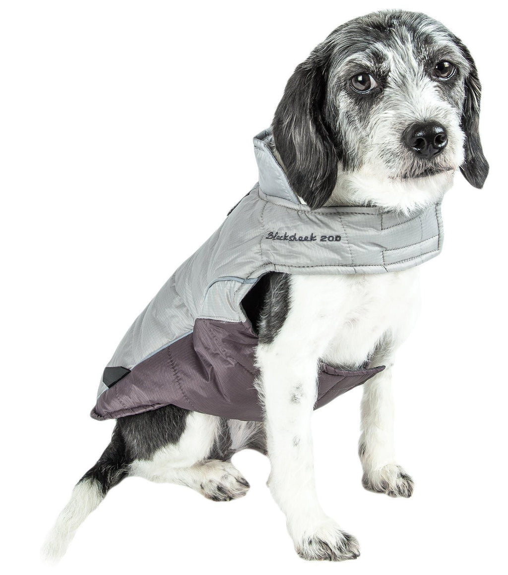 Dog Helios ® Hurricane-Waded Plush 3M Reflective Insulated Winter Dog Coat