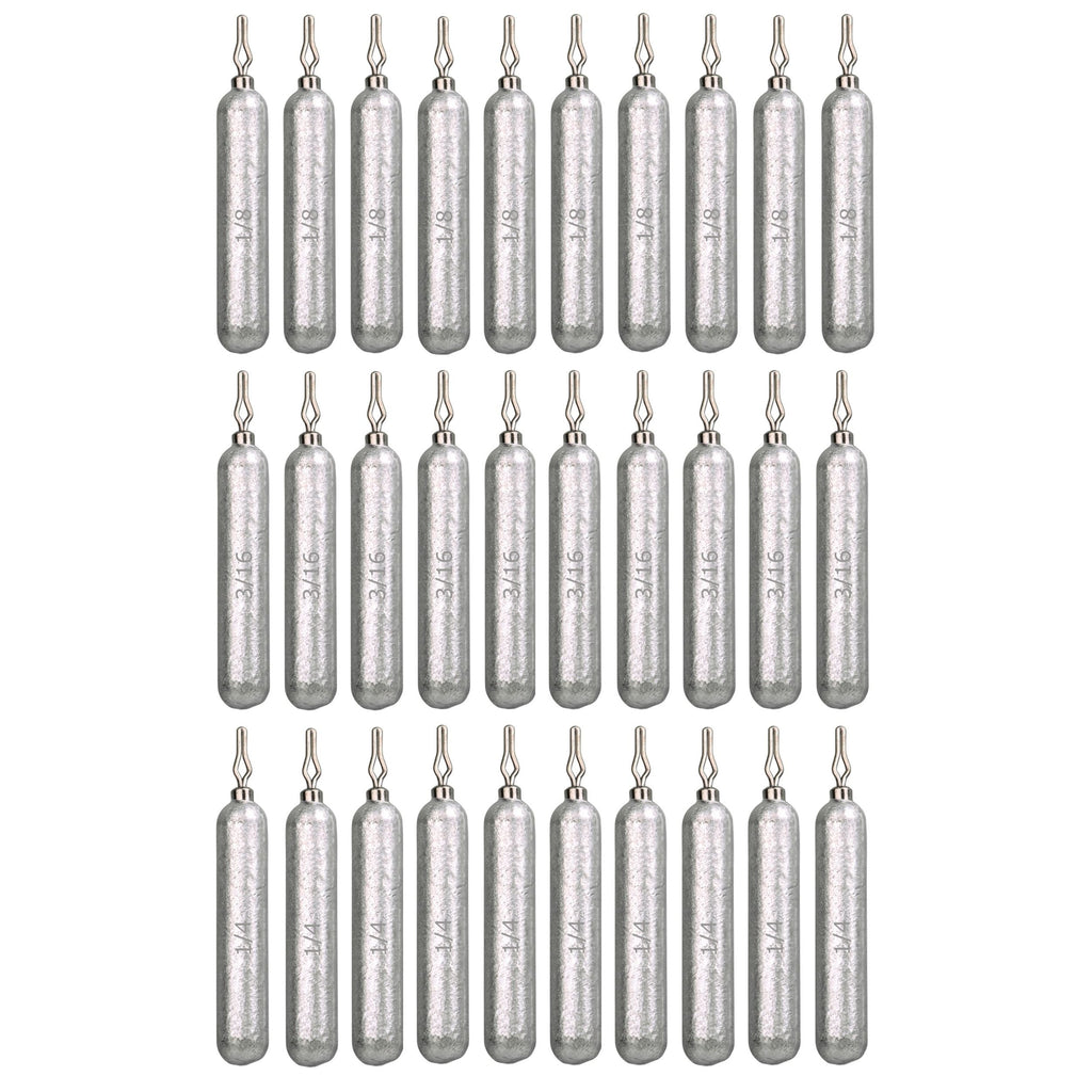Reaction Tackle Lead Drop Shot Weights- Bulk Packs or Kits