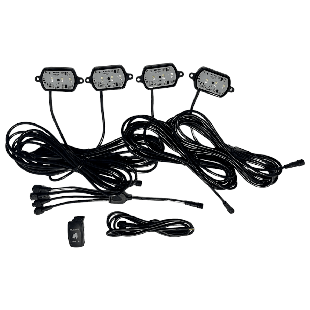Rhino Lights Diamond Duo Rock Lights