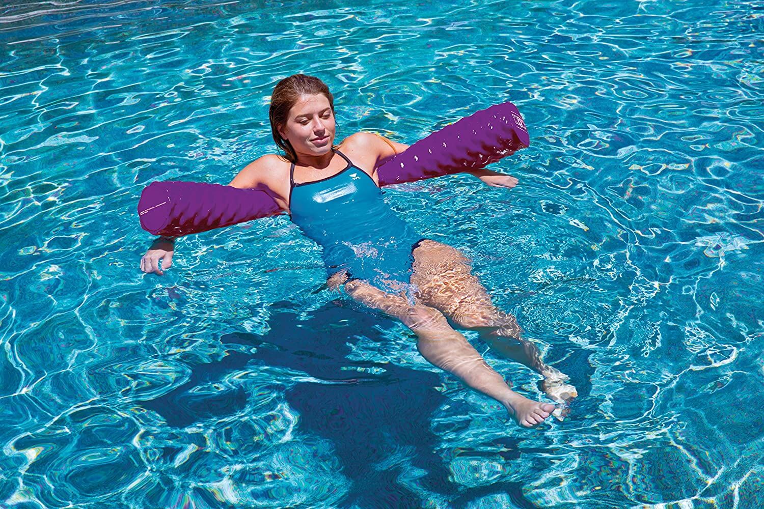 WOW Watersports Dipped Foam Pool Noodle Purple