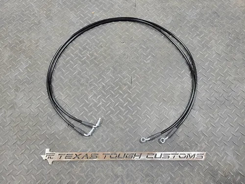 TTC Extended Front Stainless Steel Brake Lines for Honda Talon