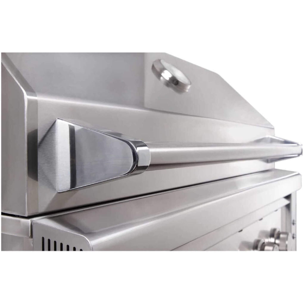Edgestar 60K BTU 30-Inch Freestanding LED Lighting Grill And Cart With Rotisserie (SAK63985)