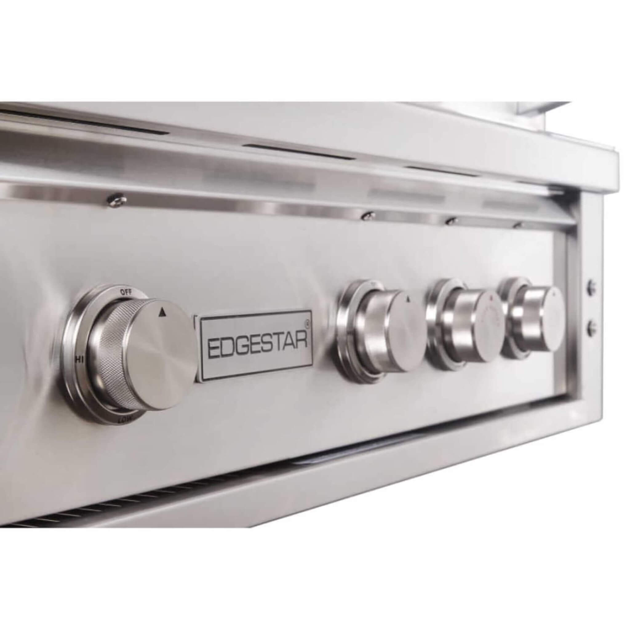 Edgestar 60K BTU 30-Inch Freestanding LED Lighting Grill And Cart With Rotisserie (SAK63985)