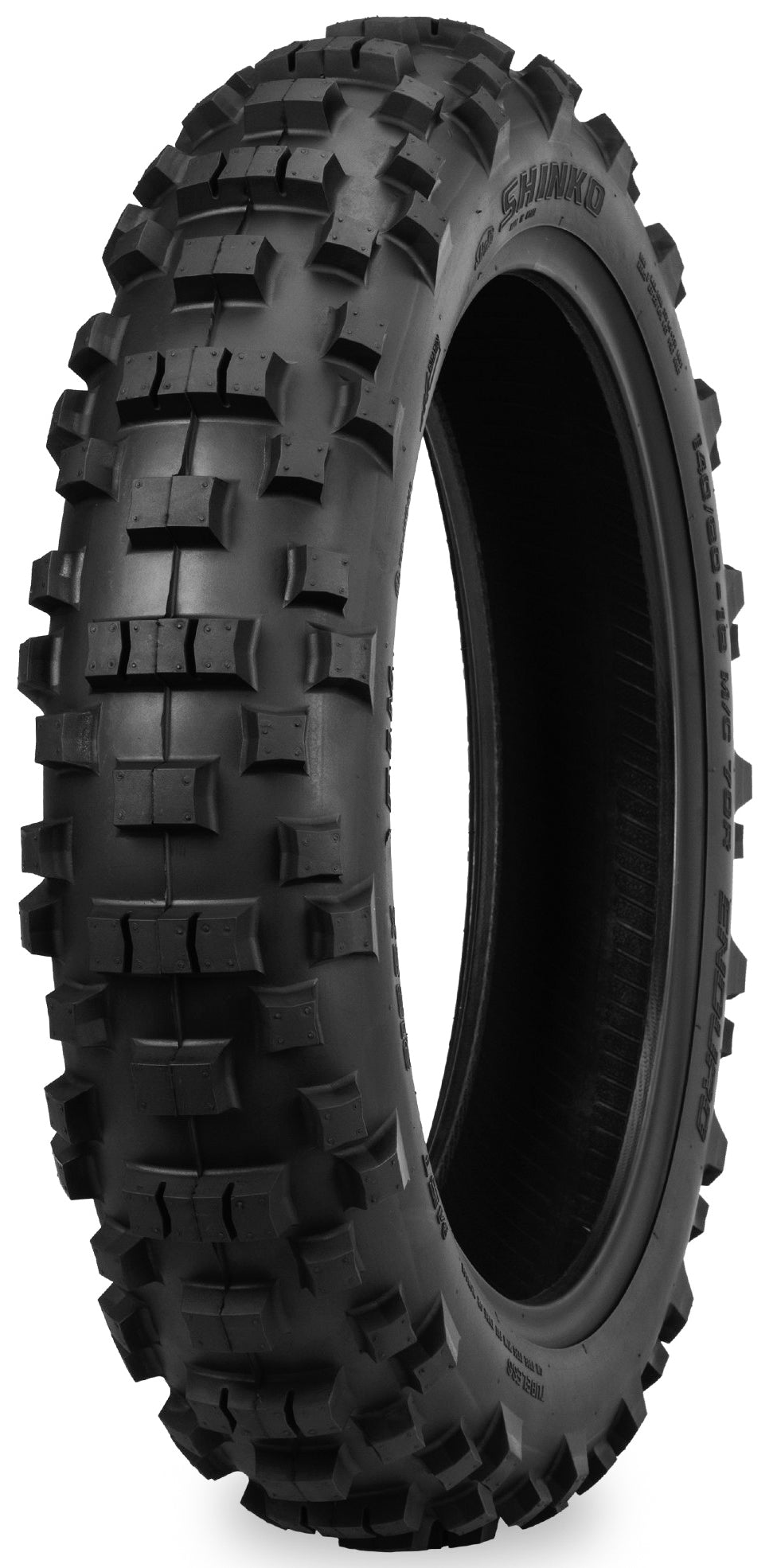 SHINKO, Shinko Tire 216MX Series Rear 140/80-18 70R Bias TT for Enduro and MX Performance