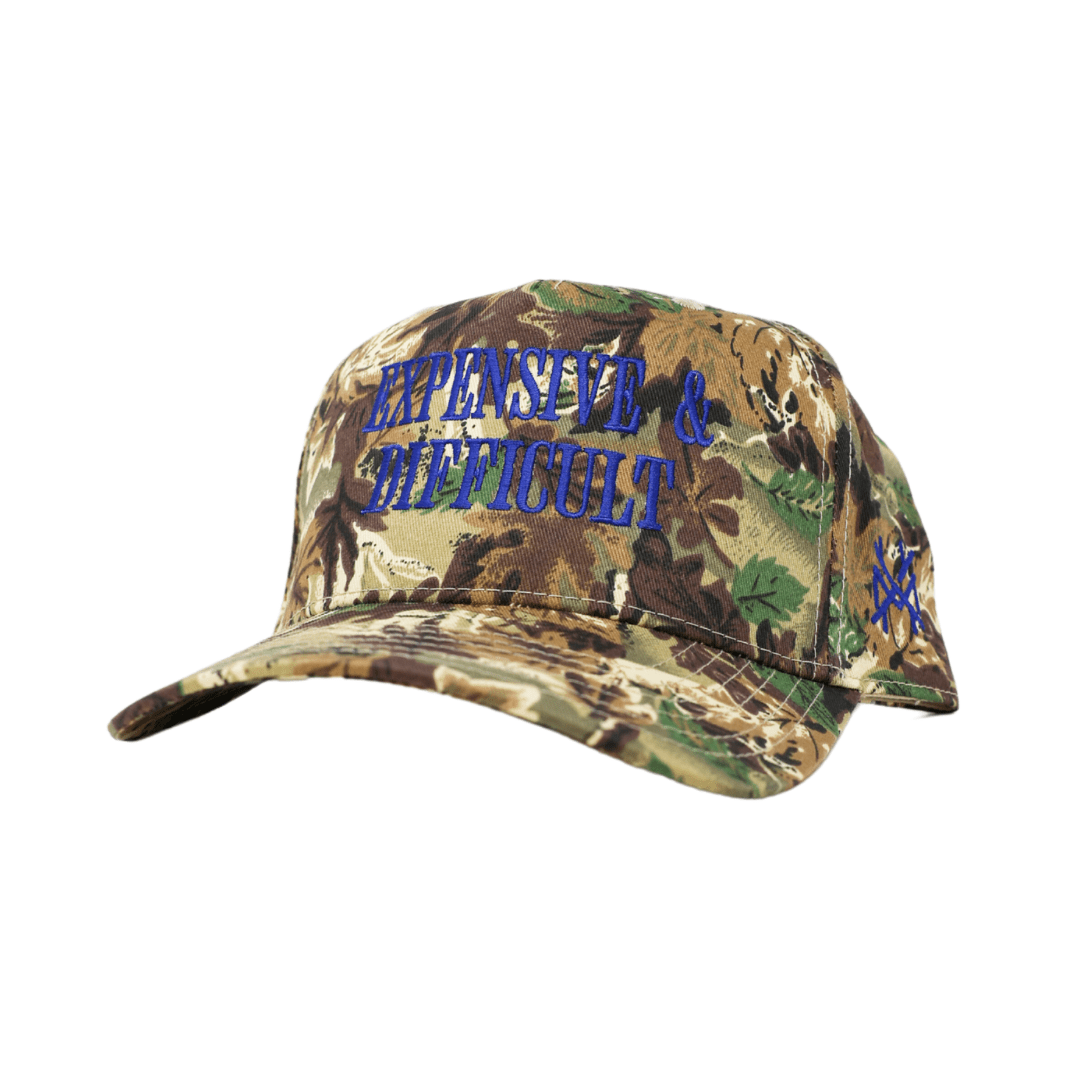 Expensive & Difficult Snapback Hat - Embroidered Trucker Cap