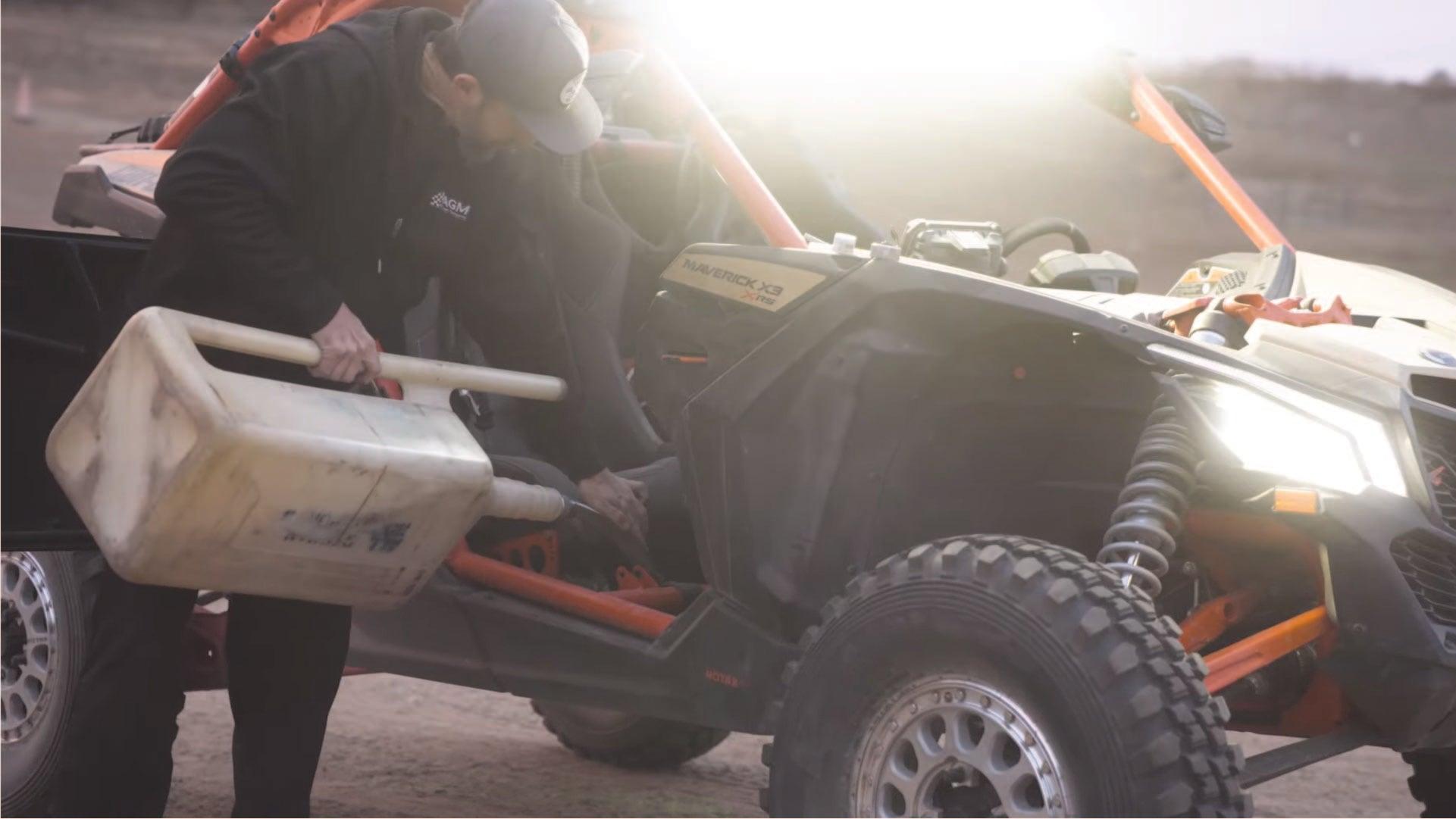 AGM Products EXR Fuel Tank - Can-Am Maverick X3 - 4 seat car