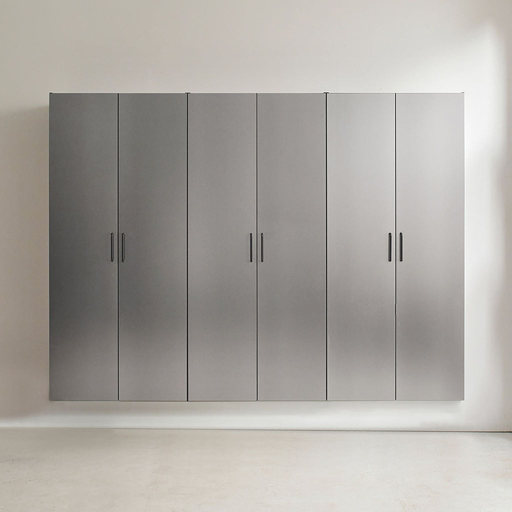 Extra Large Heavy-Duty 96-Inch Garage Cabinet Storage Set With Soft-Close Doors And Adjustable Shelves (SAK74369)