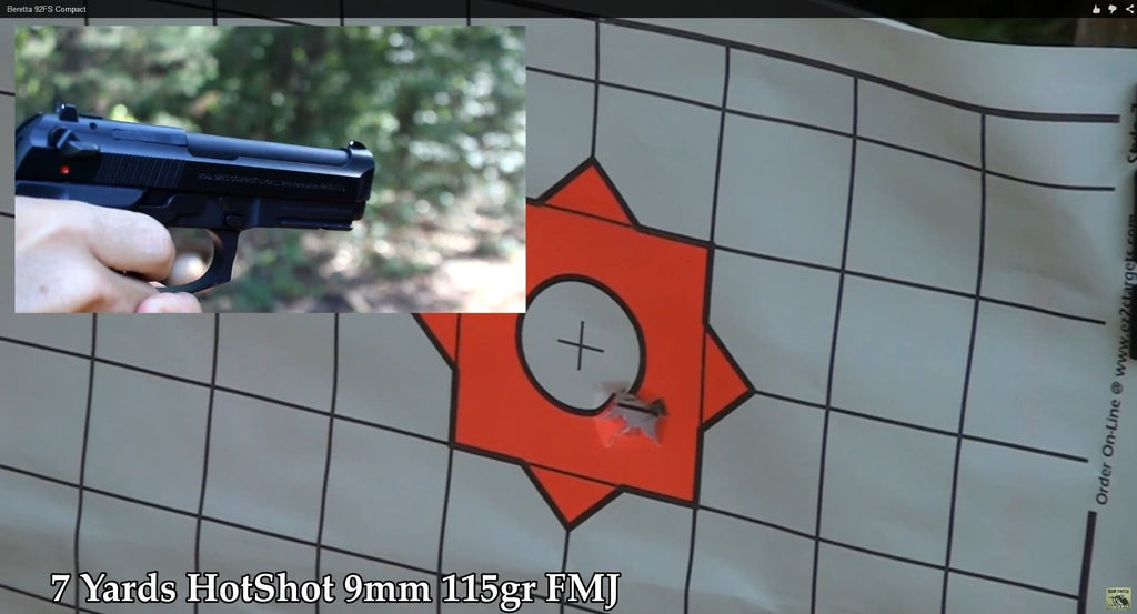 EZ2C Targets Style 7: Four Bullseye Plus Sight in 11”x17” Made in USA